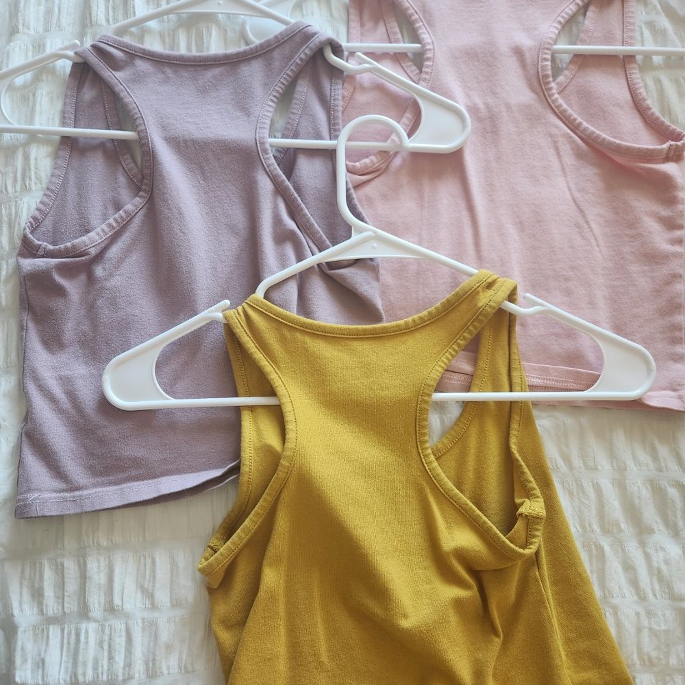 3 Racerback Tank Tops - Picture 4 of 5